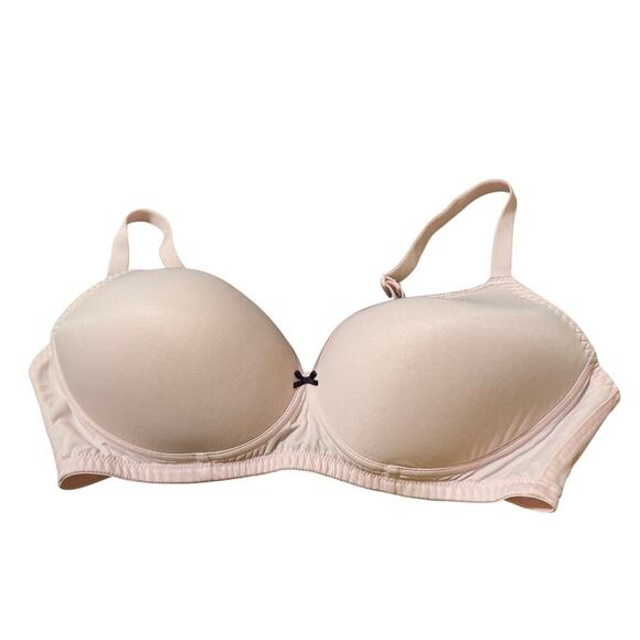 Fit Fully Yours Fawn Soft Cup Bra Wireless Bundle 2 Bras One Beige One Pink 36C - Picture 10 of 16